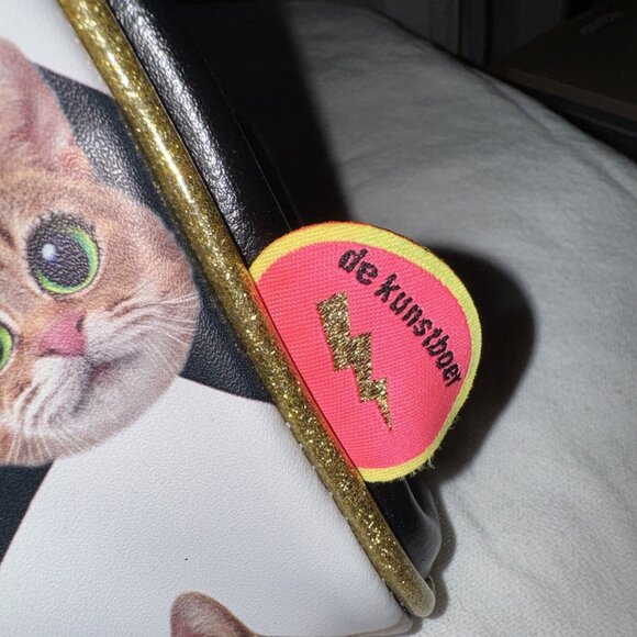 De Kunstboer Cat Overnight Bag Tote Weekend Childless Cat Lady duffle - Picture 7 of 16